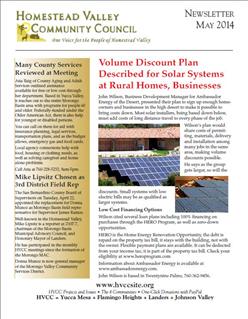 HVCC newsletter May / June 2014